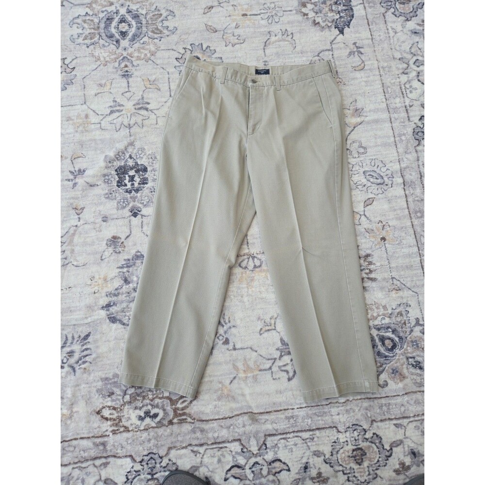 #497 Dockers premium Classic Fit Tan 38x29 flat front classic fit men's pants
